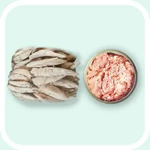 Cooked tuna loin & Canned tuna